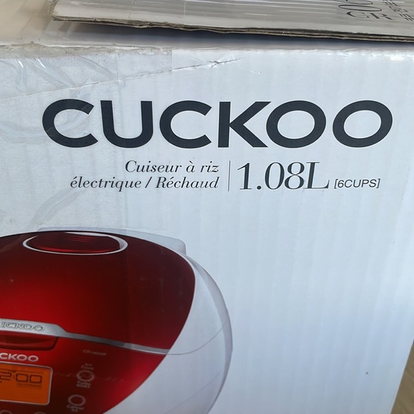 Cuckoo Red Rice Cooker - Picture 4 of 4